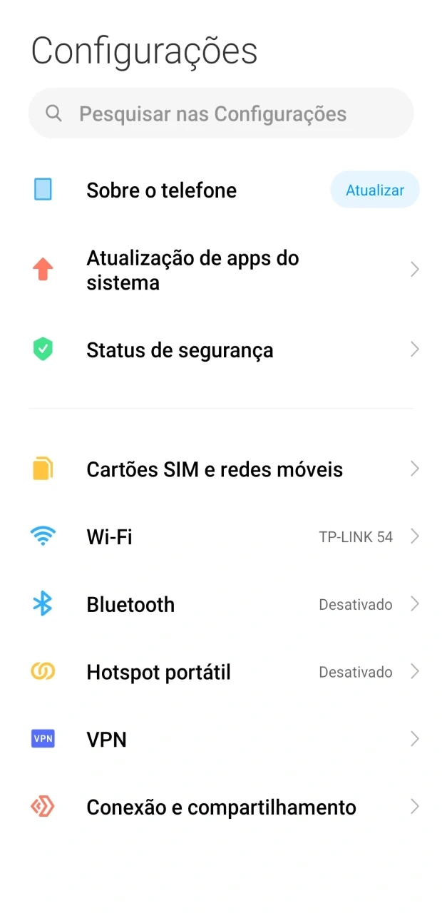 Permitir a instala&ccedil;&atilde;o a partir de fontes desconhecidas nas configura&ccedil;&otilde;es do telefone.