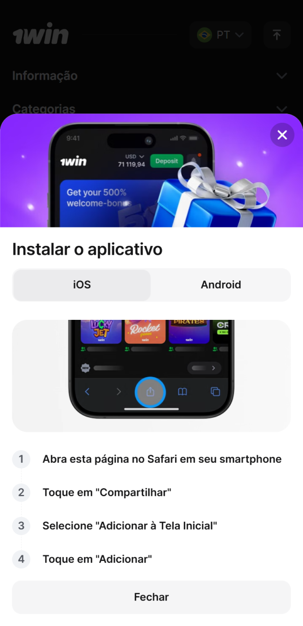 Agora voc&ecirc; pode baixar o aplicativo ou jogar a partir de seu navegador m&oacute;vel.