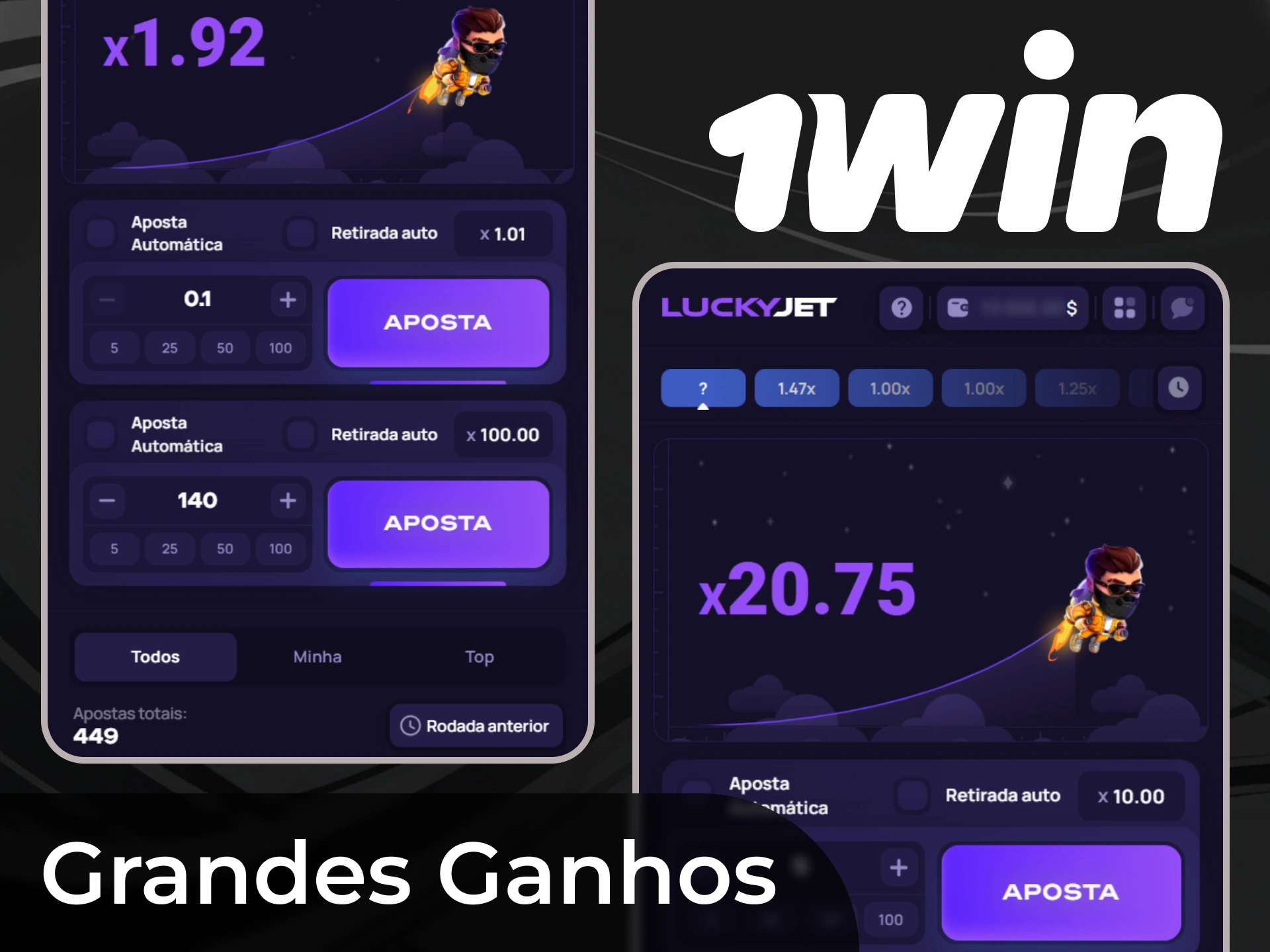 Fa&ccedil;a suas apostas por rodada ganhe um pr&ecirc;mio gigante no 1Win.