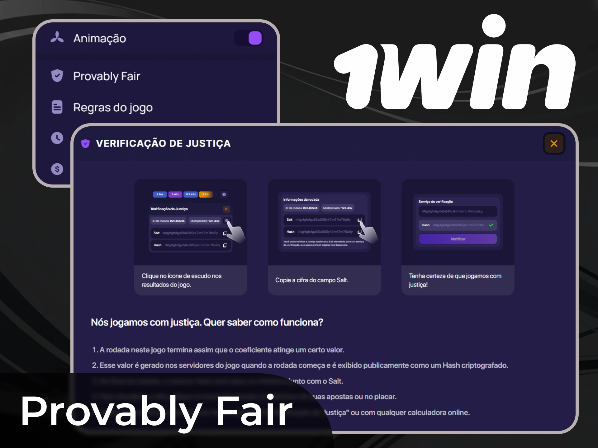 Pode confiar plenamente no 1Win para jogar limpo, o que garante total seguran&ccedil;a.