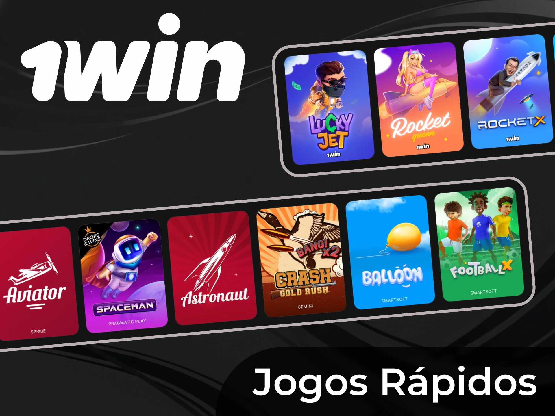 Explore a popular se&ccedil;&atilde;o de Jogos R&aacute;pidos na 1win.