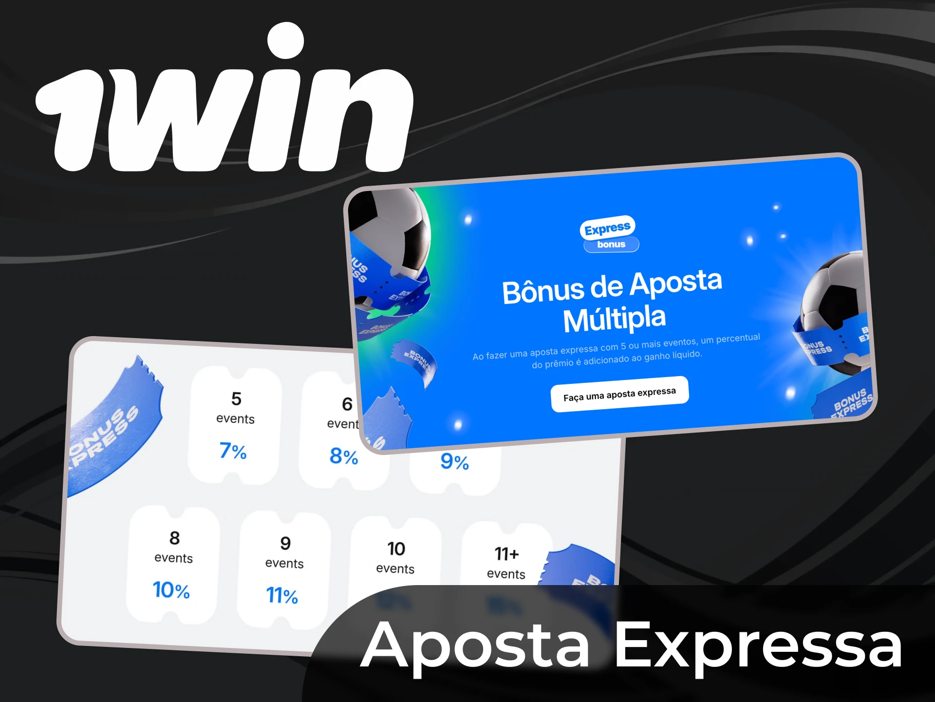 A 1win oferece-lhe um b&oacute;nus de aposta expressa para apostas desportivas.
