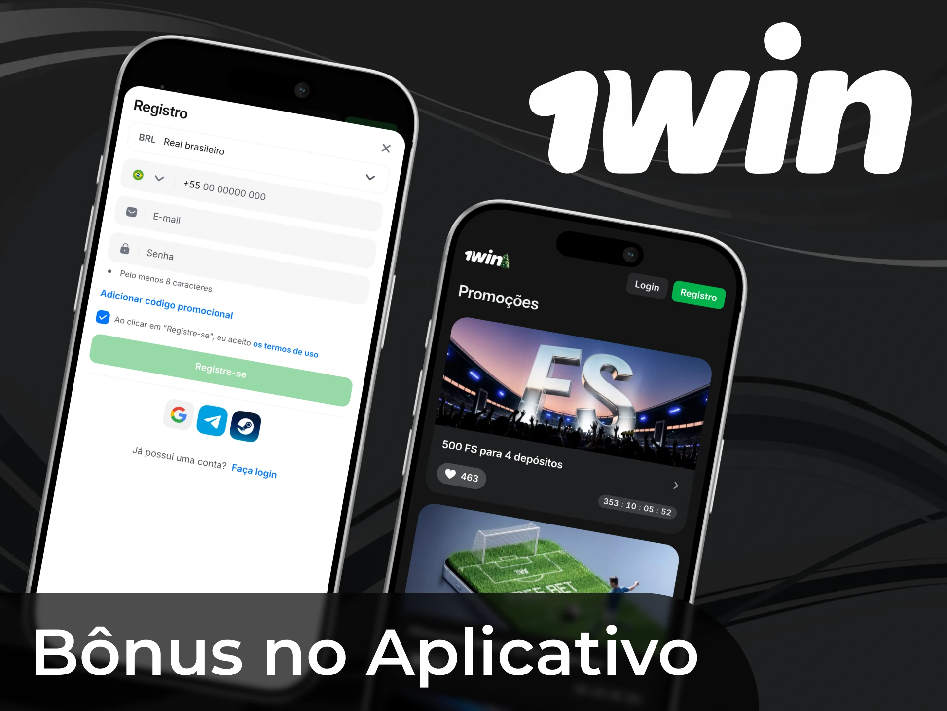 Obter o b&oacute;nus 1win atrav&eacute;s da aplica&ccedil;&atilde;o &eacute; um processo f&aacute;cil.