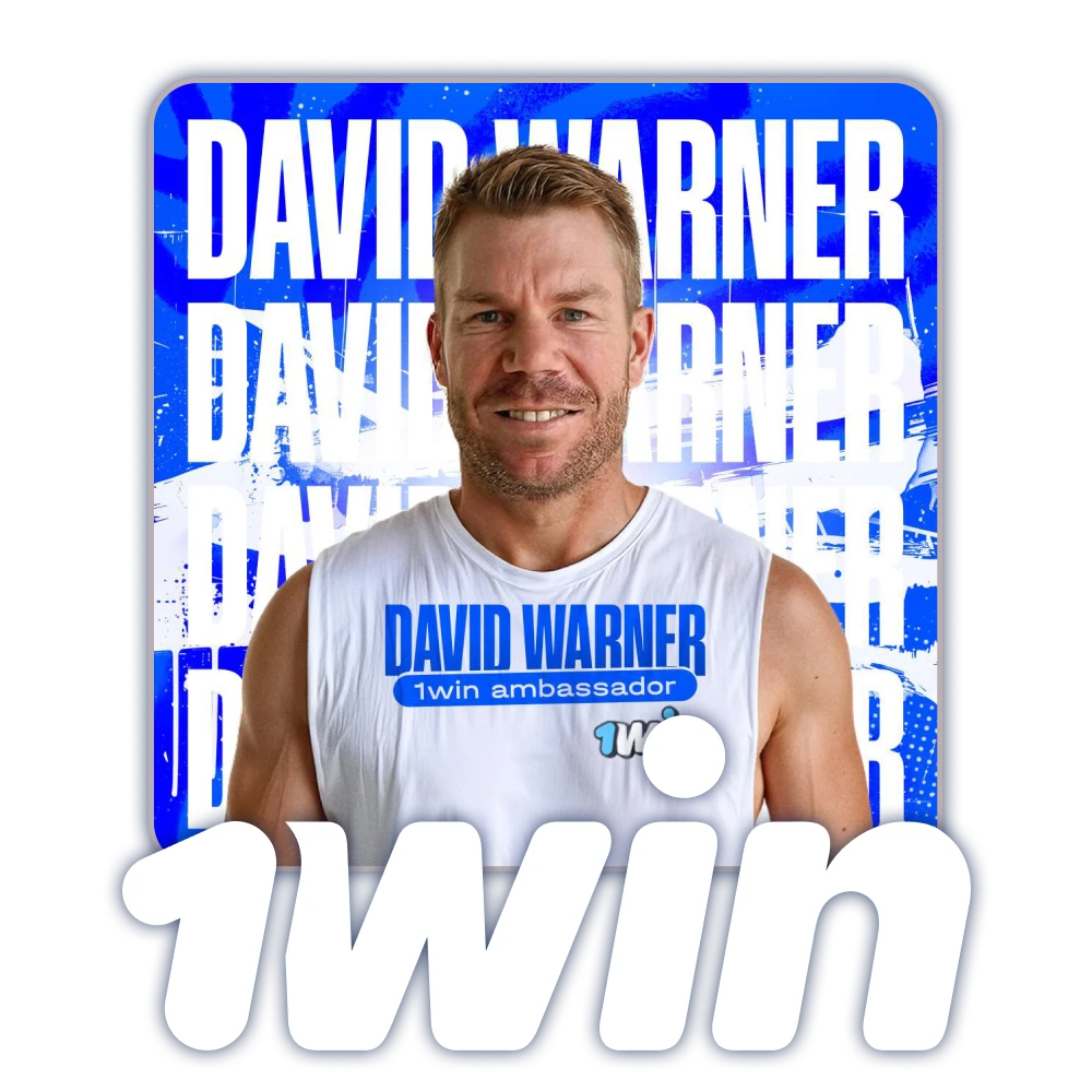 Confira as informa&ccedil;&otilde;es sobre David Warner, embaixador oficial da 1win.