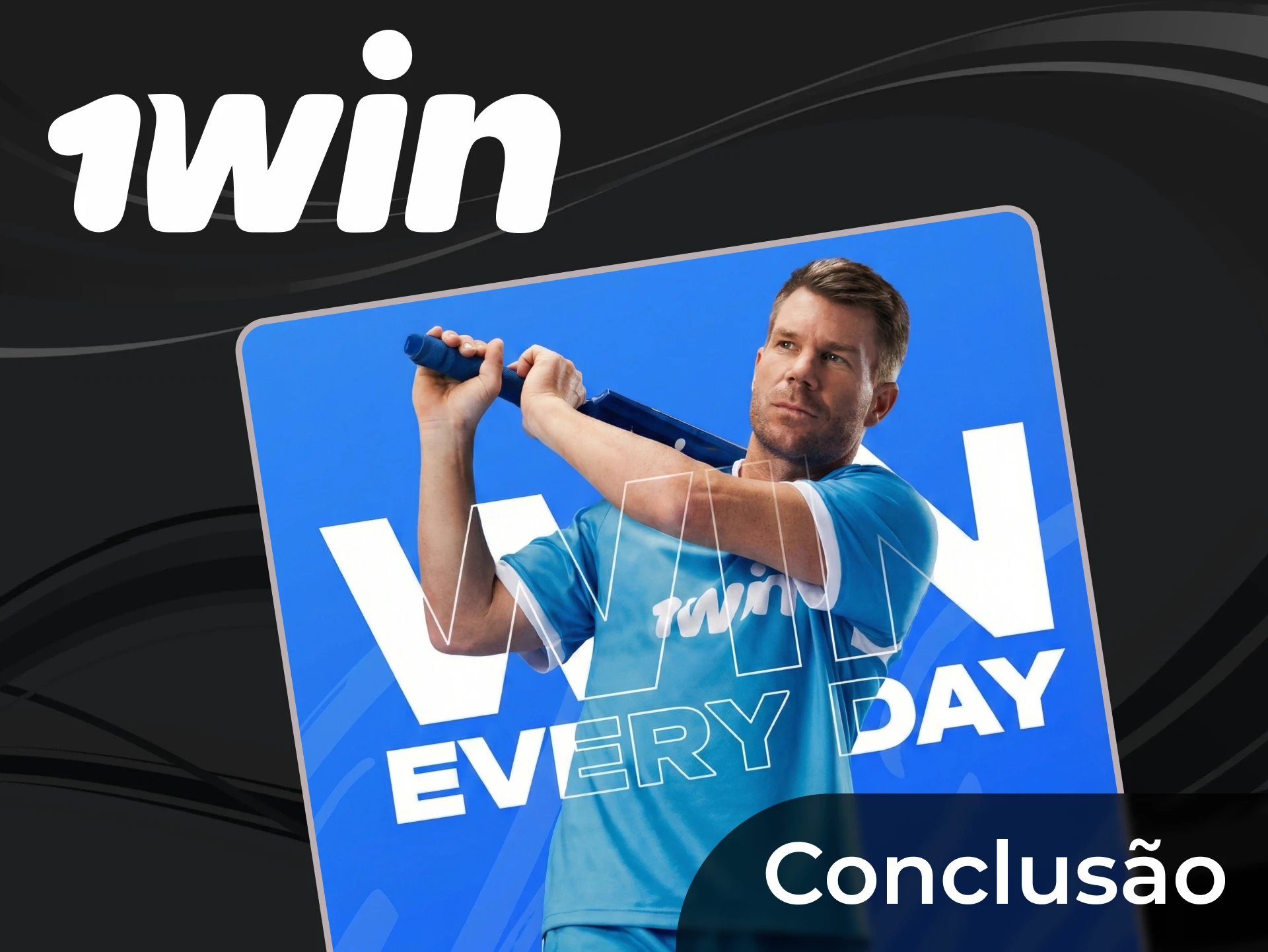 Trabalhar com David Warner &eacute; um passo importante para a plataforma 1win.