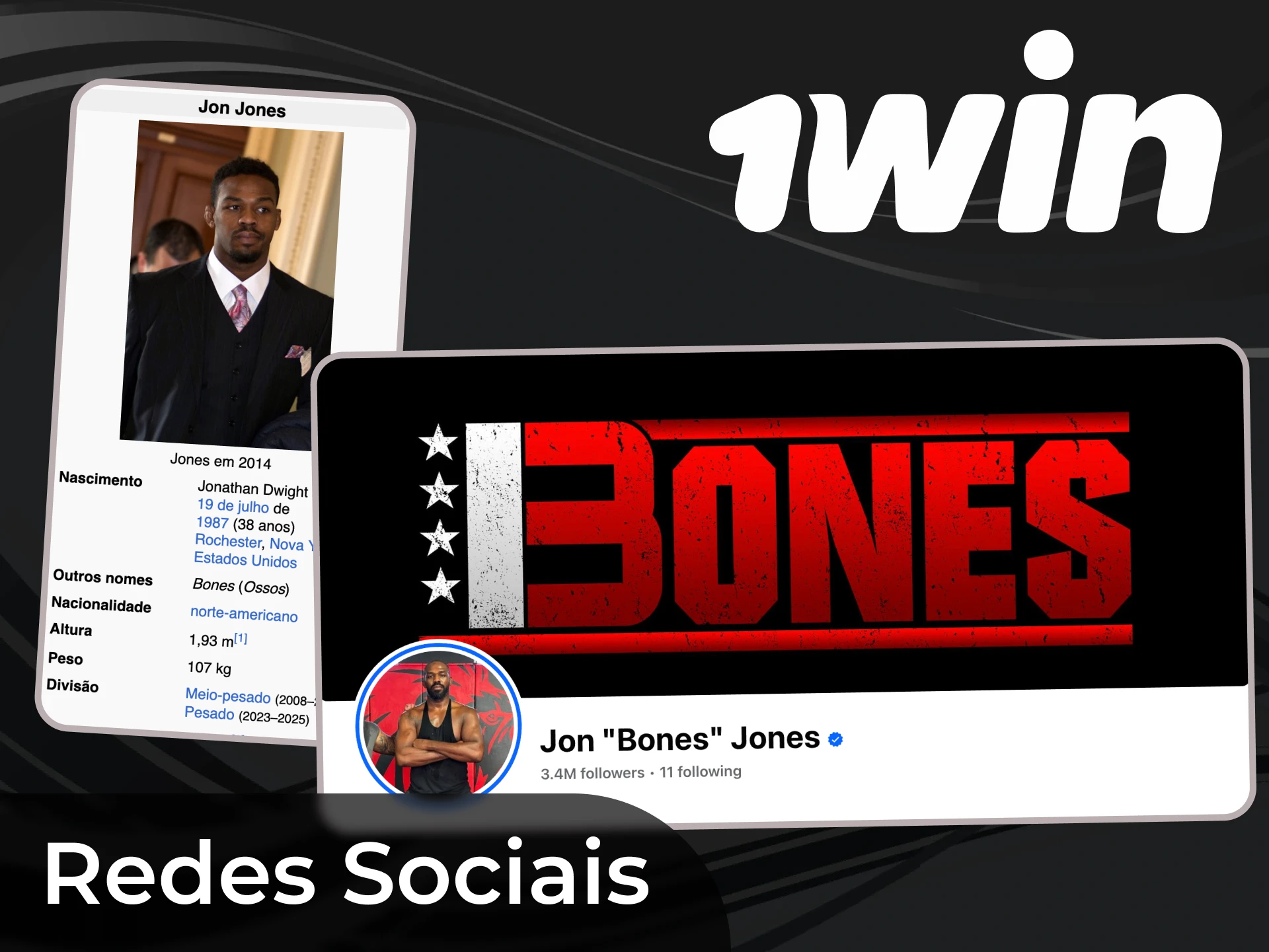 Acompanhe as not&iacute;cias sobre Jon Jones 1win atrav&eacute;s das suas contas oficiais.