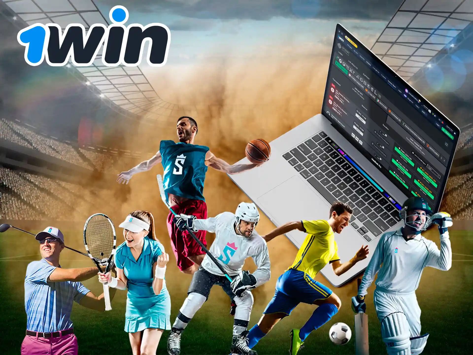 Você vai encontrar apostas esportivas de fantasia no aplicativo 1win.