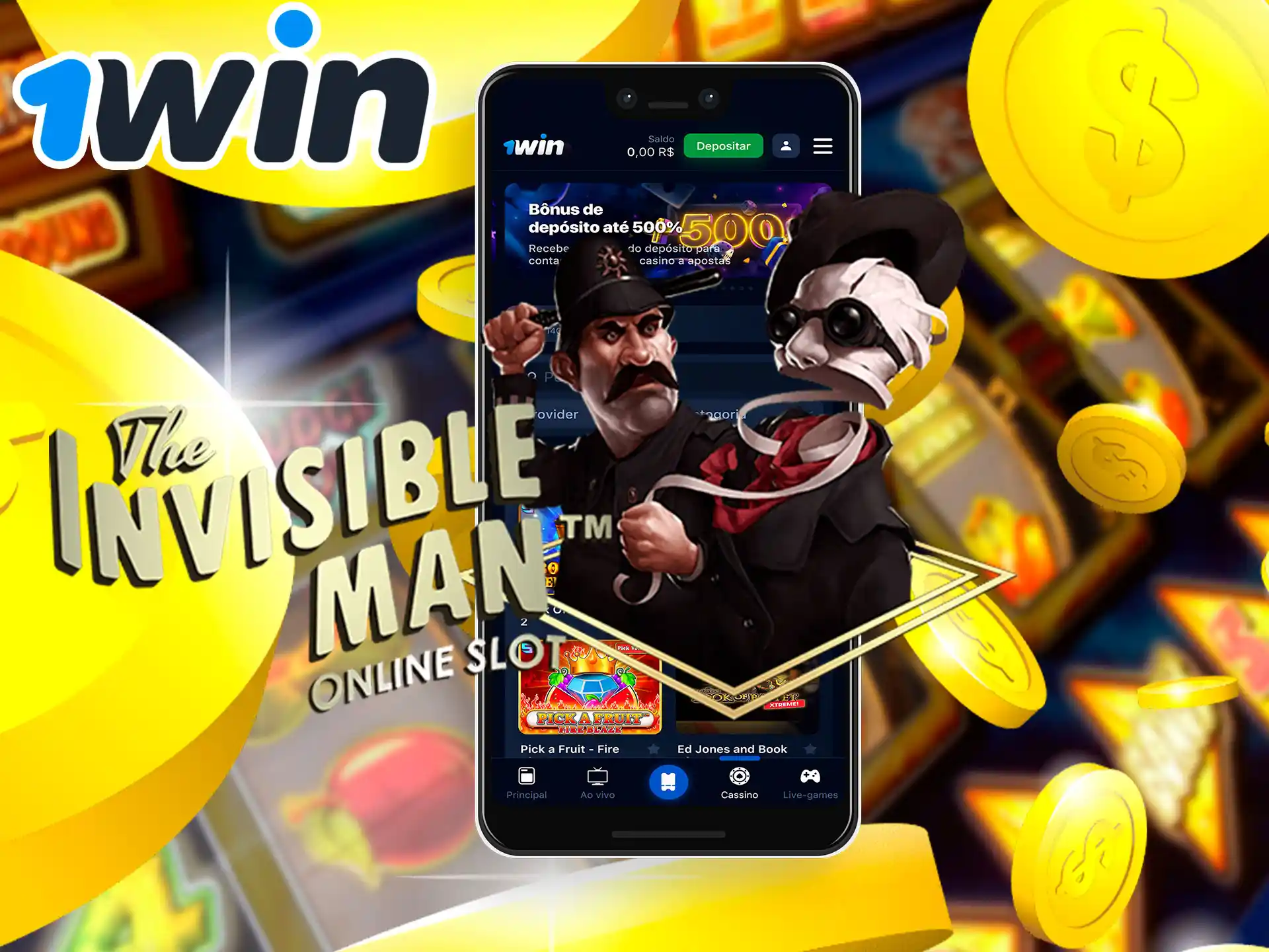 The Invisible Man jogo.