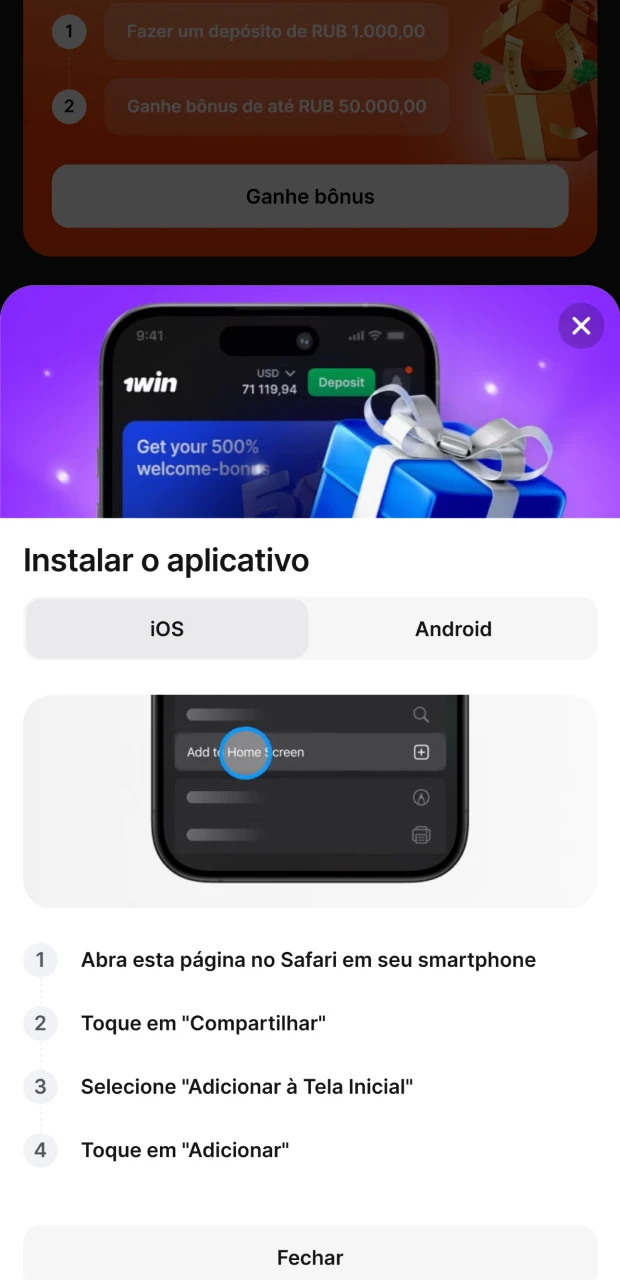 Agora você pode baixar o aplicativo ou jogar a partir de seu navegador móvel.