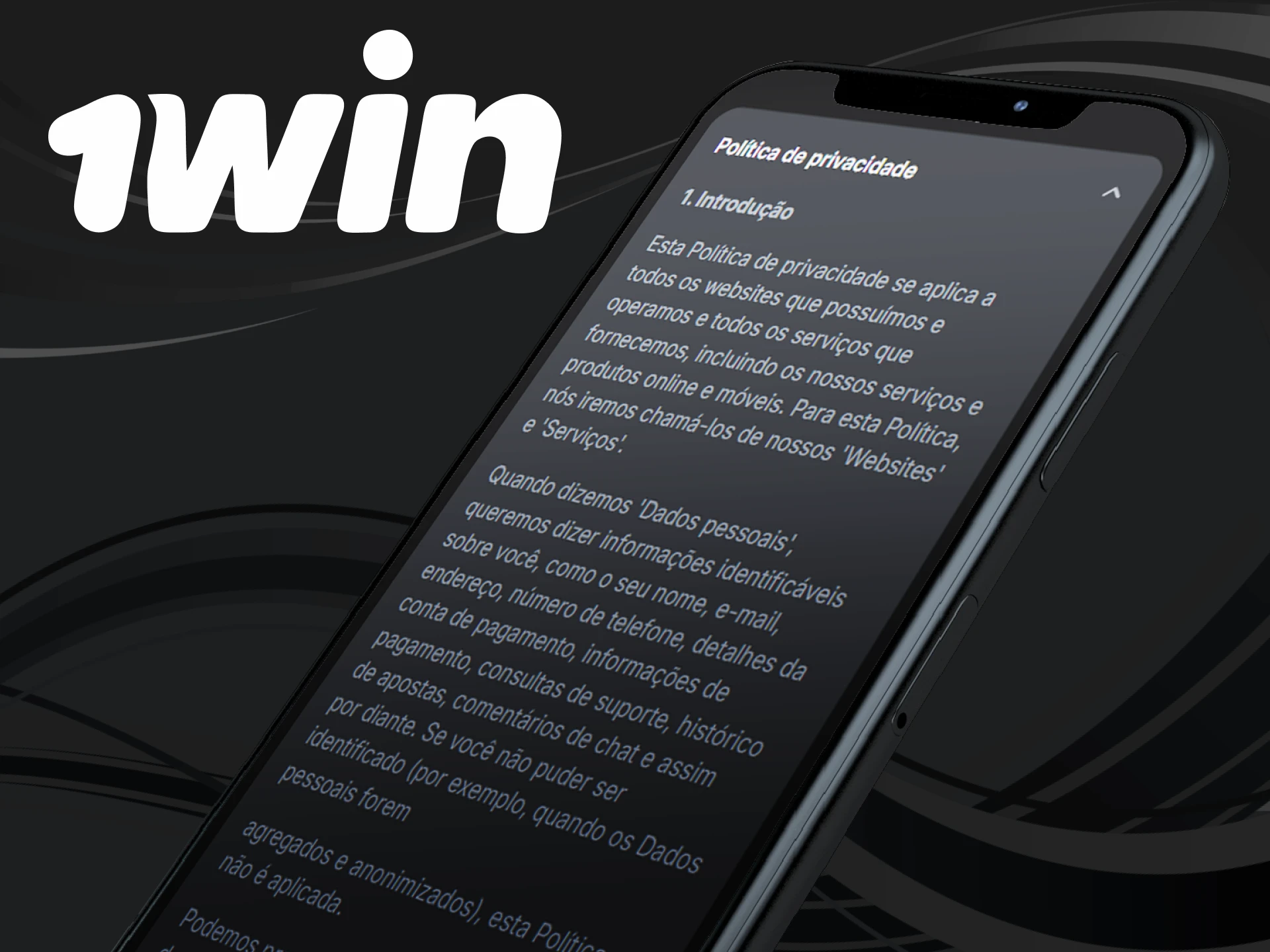 O aplicativo 1win protege os dados pessoais de seus usuários.