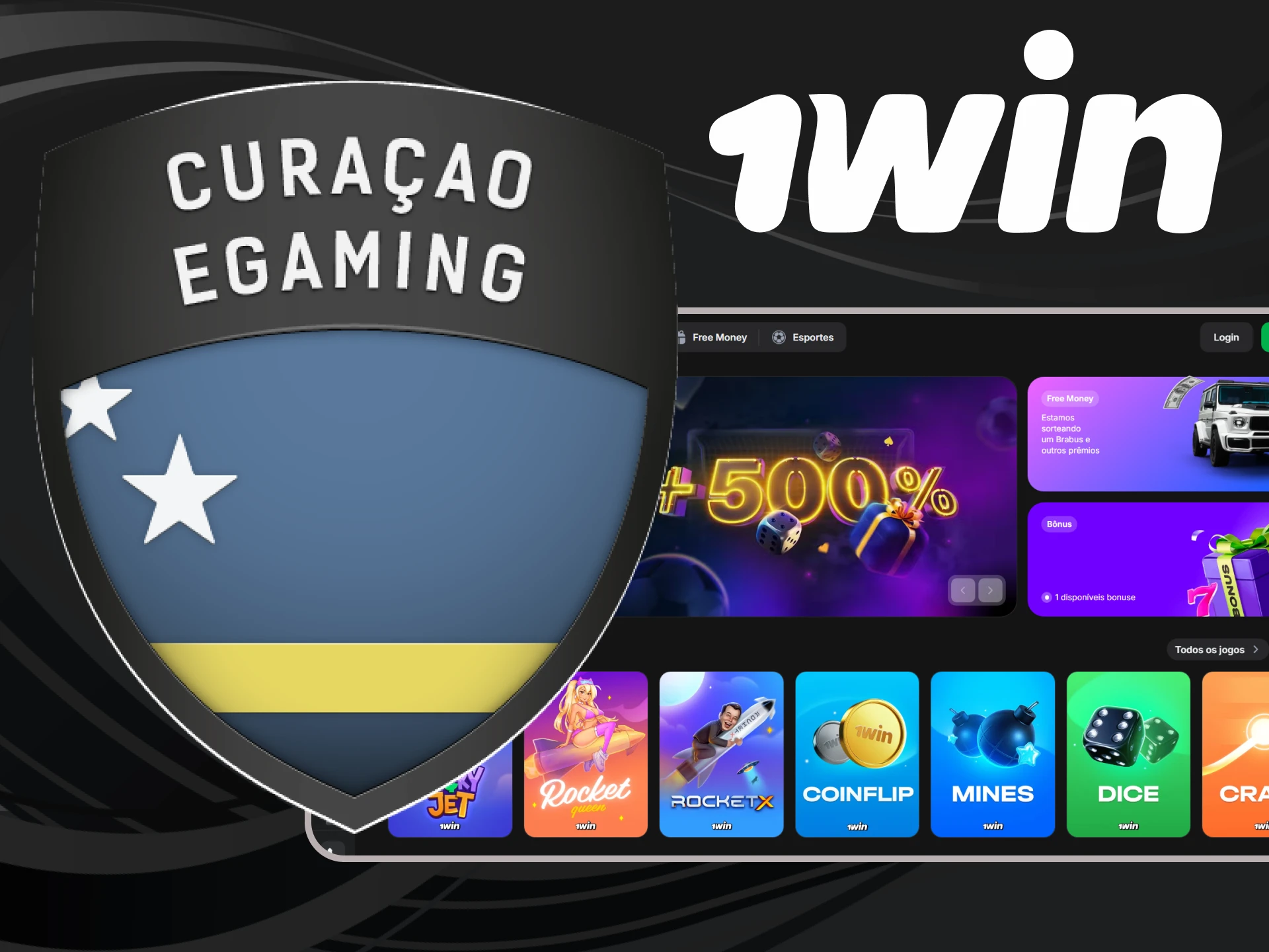 1win é licenciado por Curaçao eGaming e é totalmente legal no Brasil.