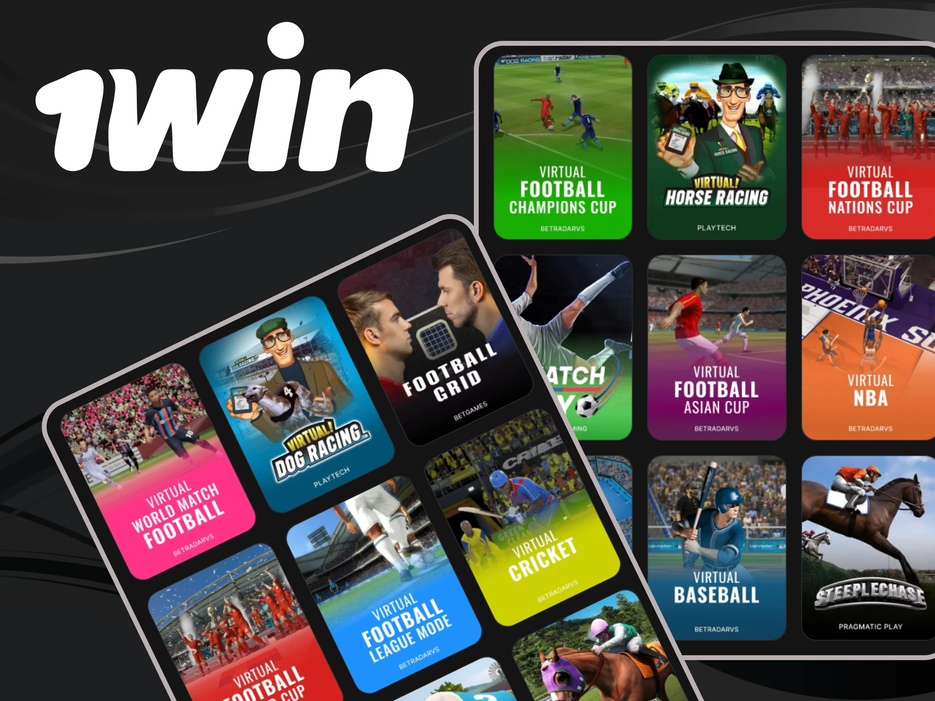 Aposte nos esportes virtuais da mesma forma que nos esportes reais no 1win.