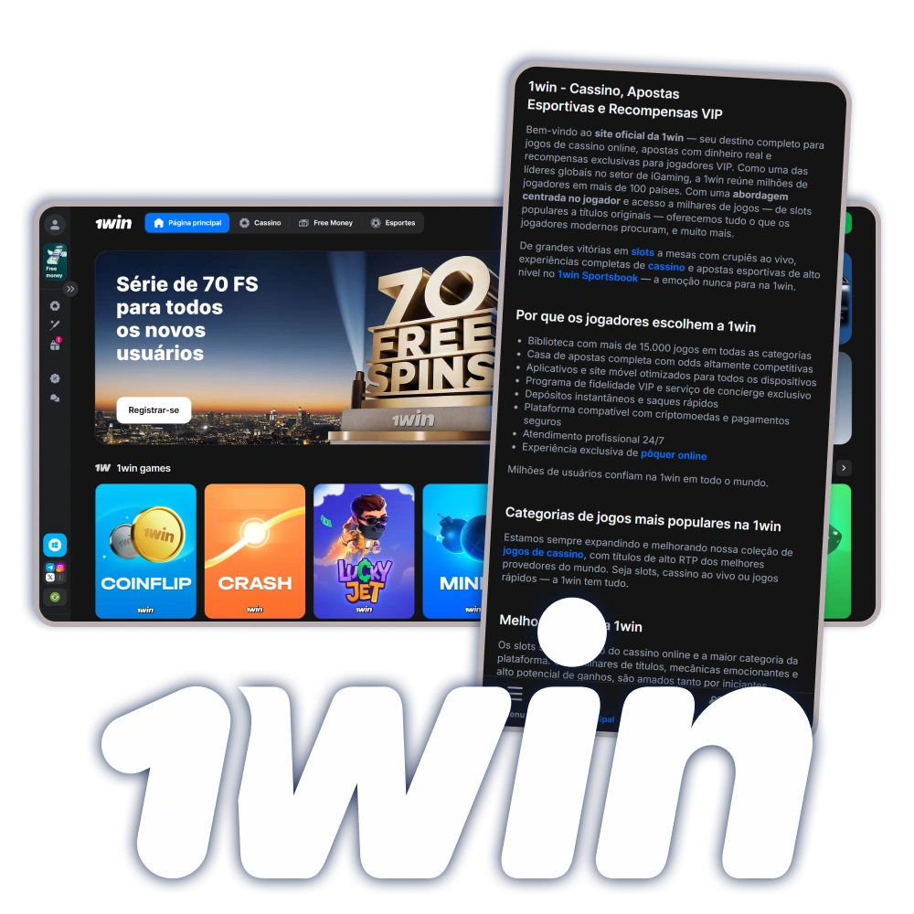 Saiba mais sobre a empresa de apostas 1win.