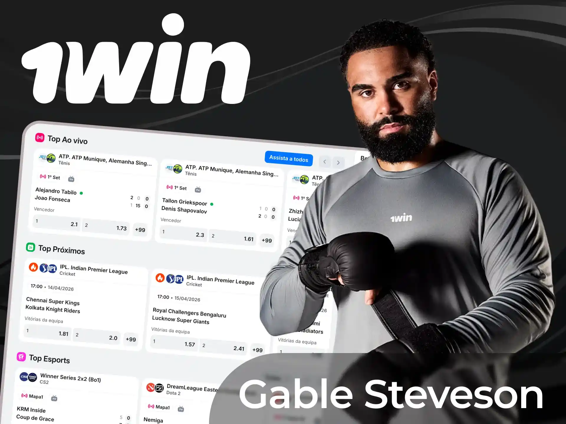 Conheça a trajetória de Gable Steveson, o renomado campeão olímpico e embaixador da 1win.